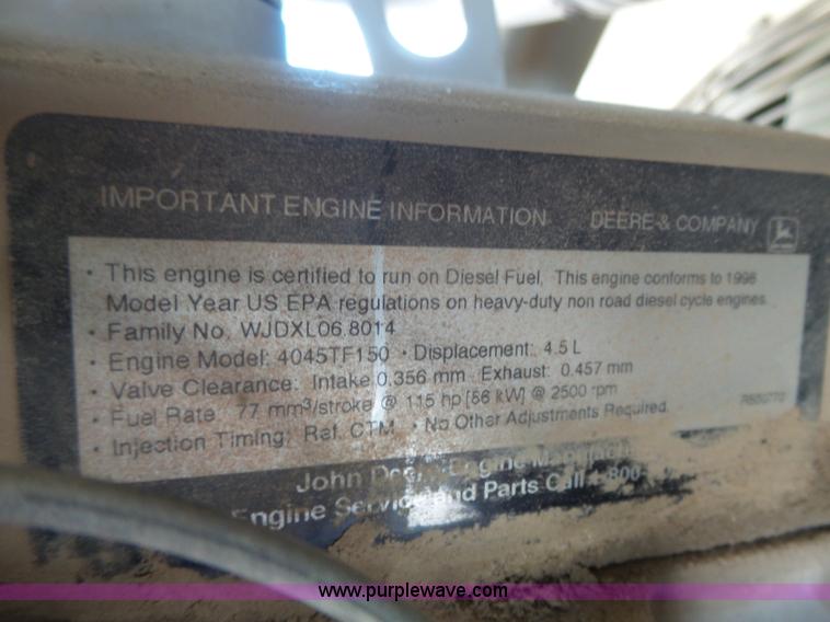 image for item DA2753 1998 Ingersoll Rand 375 air compressor