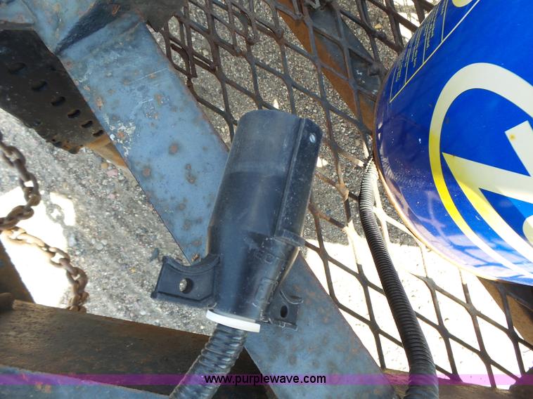 image for item DA2754 1988 shop built equipment trailer