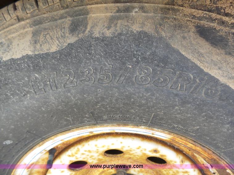 image for item DA2754 1988 shop built equipment trailer