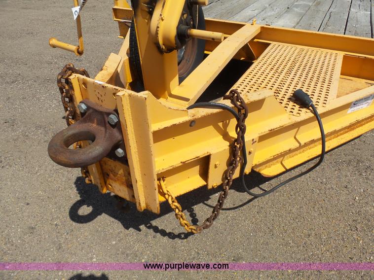 image for item DA2755 1991 shop built equipment trailer