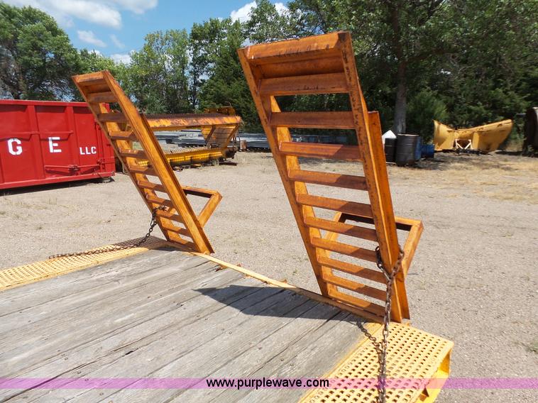 image for item DA2755 1991 shop built equipment trailer