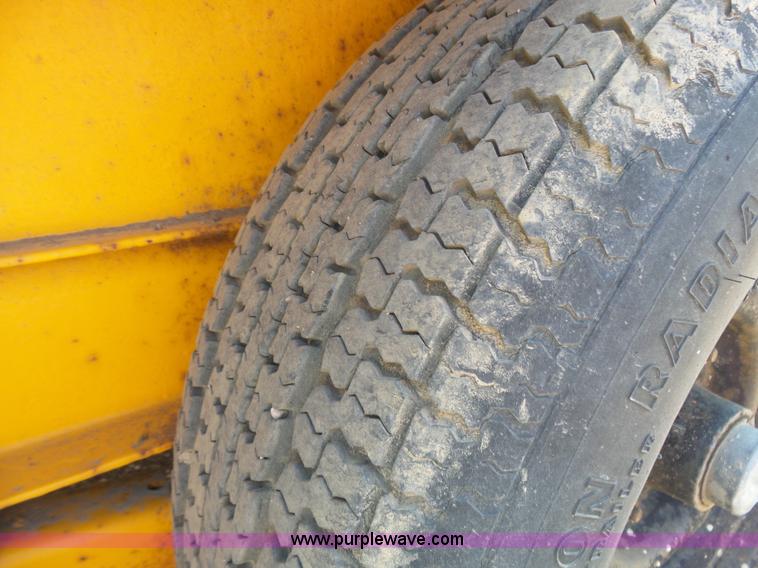 image for item DA2755 1991 shop built equipment trailer