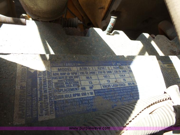 image for item DA2757 1995 International 4700 dump truck