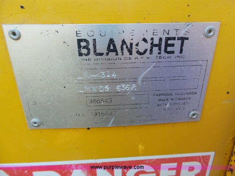 image for item DA2764 1997 RPM LM-314 snow blower