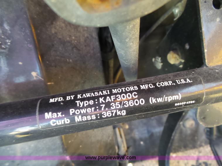 image for item DA2766 Kawasaki KAF300C utility vehicle