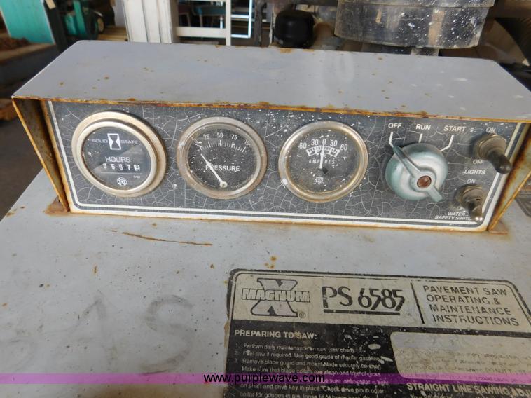 image for item DA2776 1993 Magnum PS6585/30 concrete saw