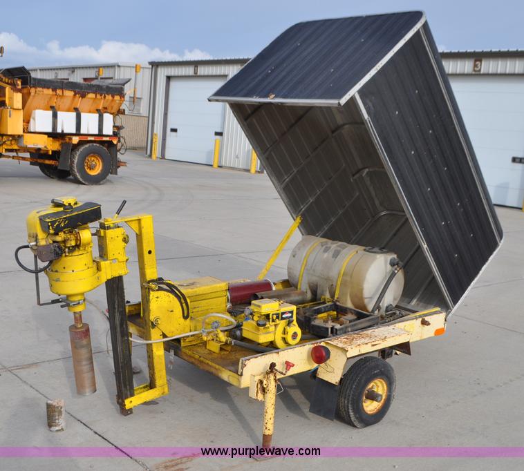 image for item G7435 Sprague & Henwood core drill with enclosed trailer