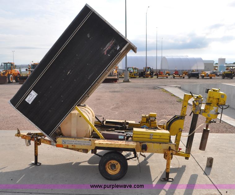 image for item G7435 Sprague & Henwood core drill with enclosed trailer