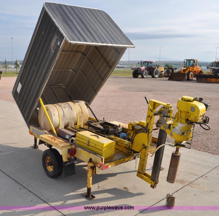 image for item G7435 Sprague & Henwood core drill with enclosed trailer