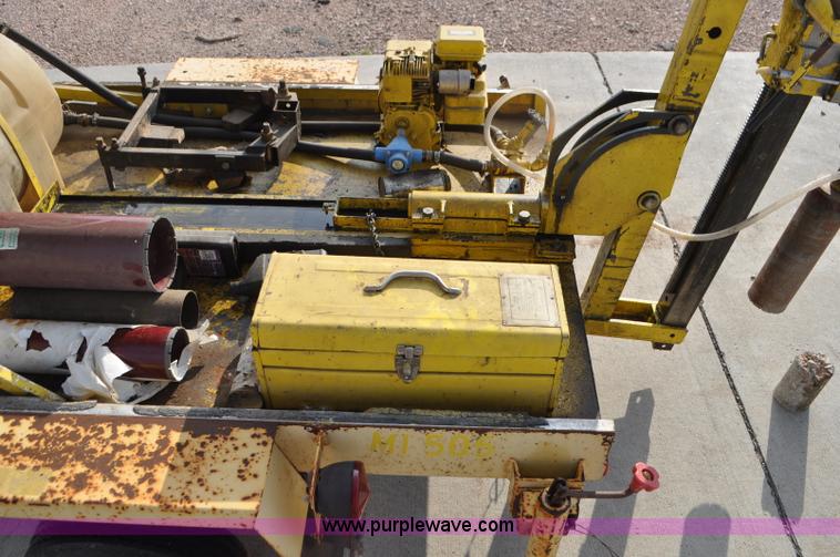 image for item G7435 Sprague & Henwood core drill with enclosed trailer