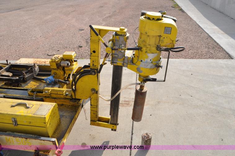 image for item G7435 Sprague & Henwood core drill with enclosed trailer