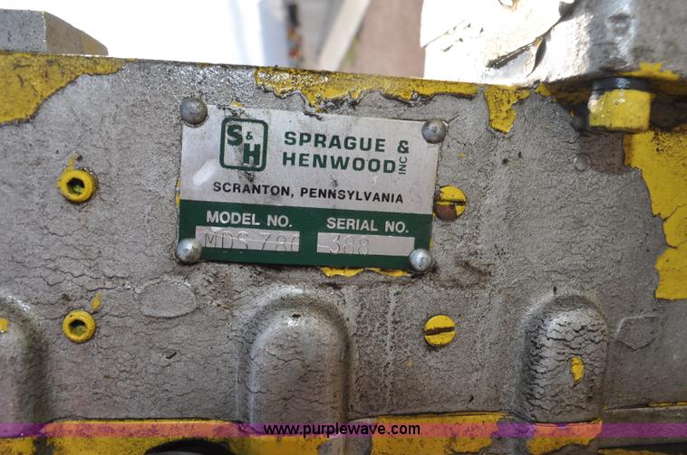 image for item G7435 Sprague & Henwood core drill with enclosed trailer