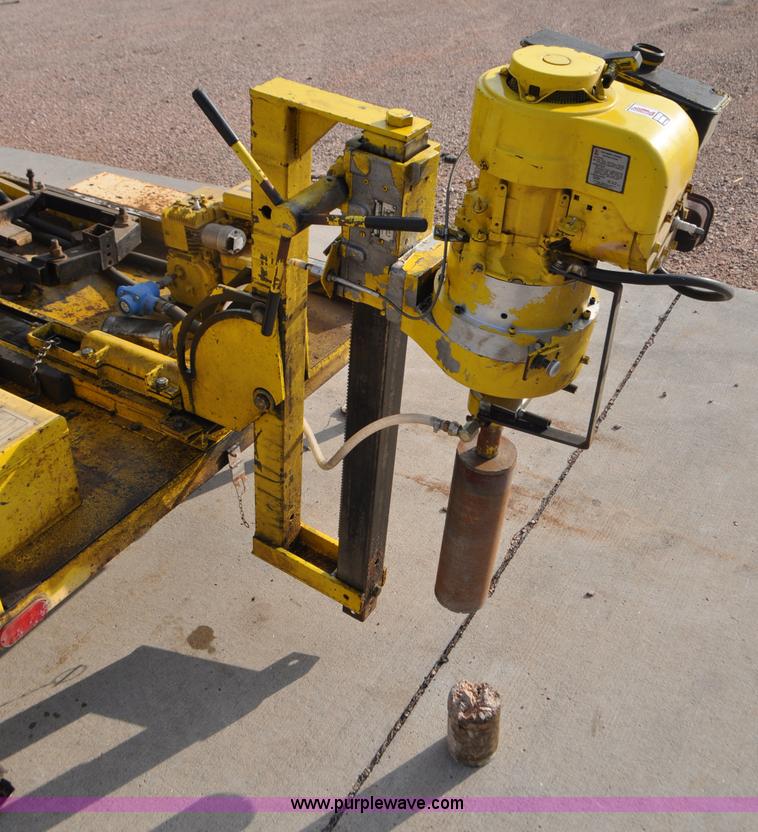 image for item G7435 Sprague & Henwood core drill with enclosed trailer