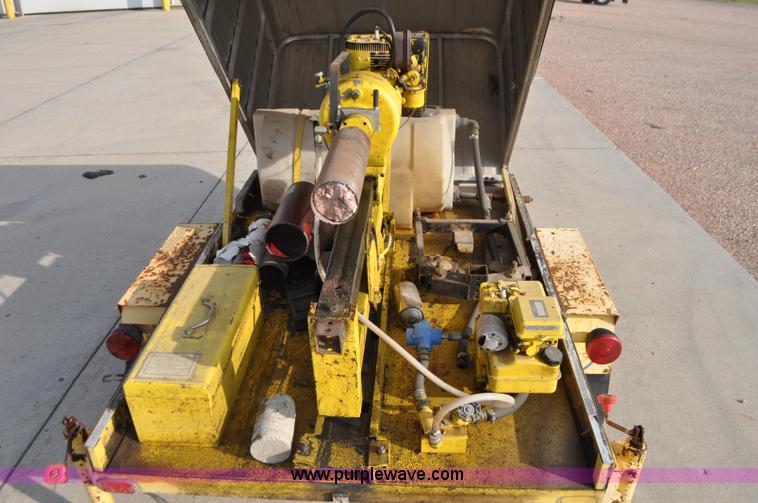 image for item G7435 Sprague & Henwood core drill with enclosed trailer