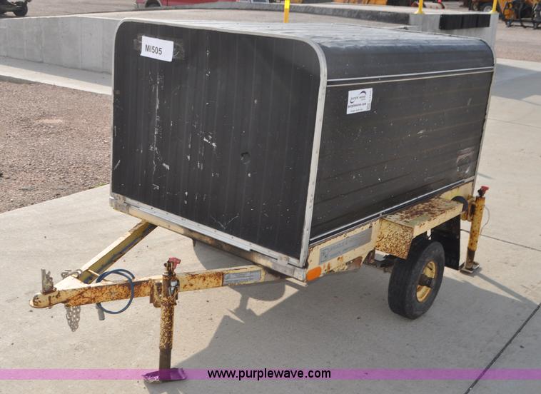 image for item G7435 Sprague & Henwood core drill with enclosed trailer