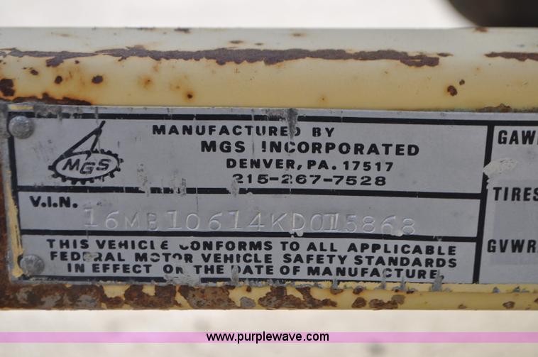 image for item G7435 Sprague & Henwood core drill with enclosed trailer