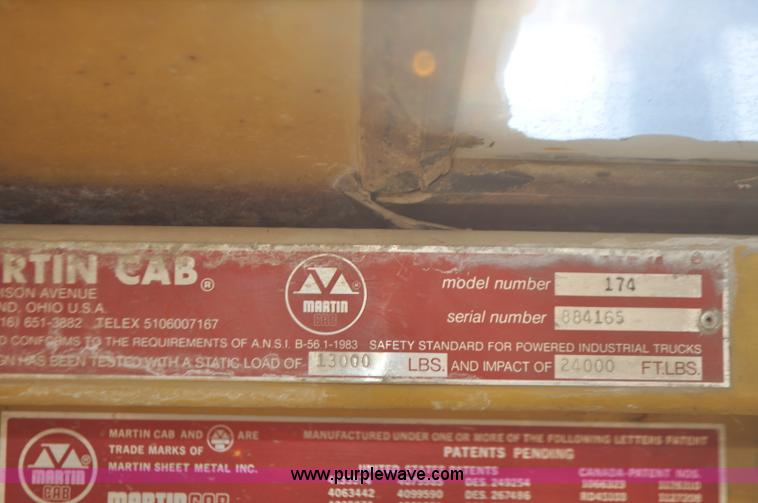 image for item G7467 Caterpillar R80 forklift