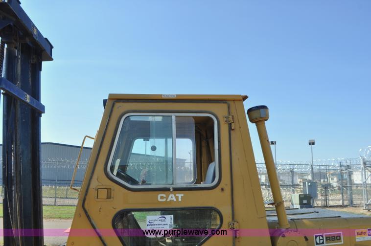 image for item G7467 Caterpillar R80 forklift
