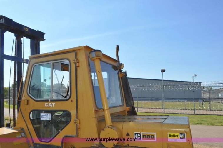 image for item G7467 Caterpillar R80 forklift