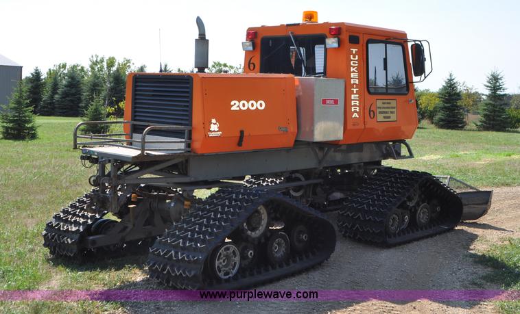image for item G7469 2002 Tucker Terra 2000D-26-5 Sno-Cat trail groomer