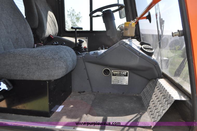 image for item G7469 2002 Tucker Terra 2000D-26-5 Sno-Cat trail groomer