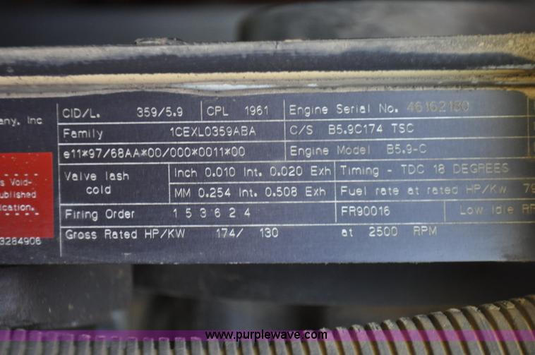 image for item G7469 2002 Tucker Terra 2000D-26-5 Sno-Cat trail groomer