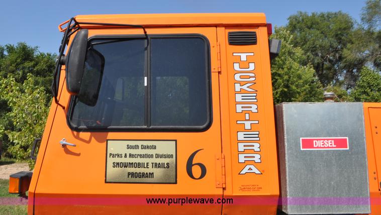 image for item G7469 2002 Tucker Terra 2000D-26-5 Sno-Cat trail groomer