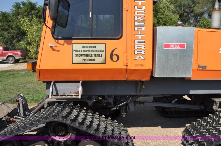 image for item G7469 2002 Tucker Terra 2000D-26-5 Sno-Cat trail groomer