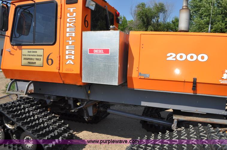 image for item G7469 2002 Tucker Terra 2000D-26-5 Sno-Cat trail groomer