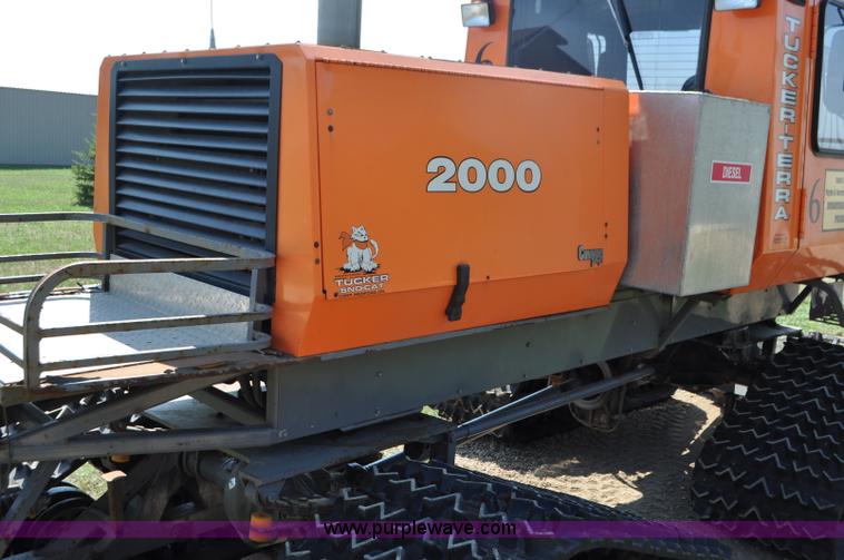 image for item G7469 2002 Tucker Terra 2000D-26-5 Sno-Cat trail groomer