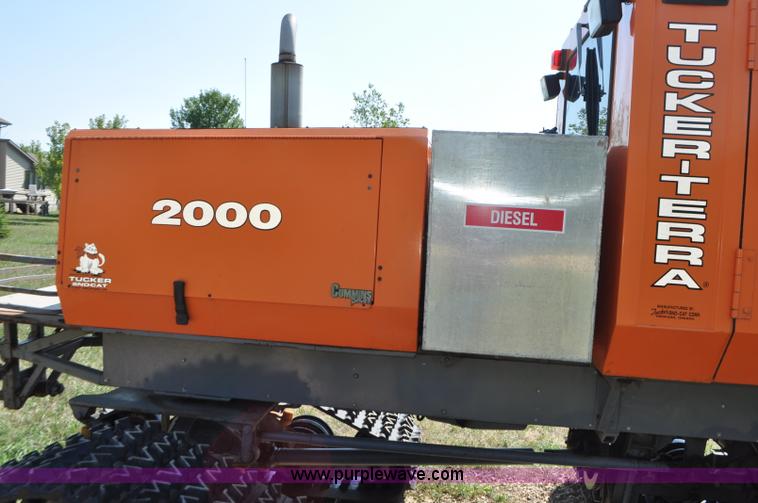 image for item G7469 2002 Tucker Terra 2000D-26-5 Sno-Cat trail groomer