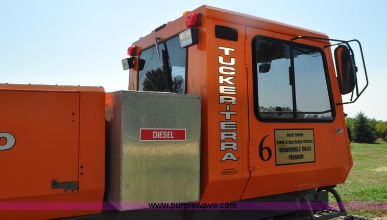 image for item G7469 2002 Tucker Terra 2000D-26-5 Sno-Cat trail groomer