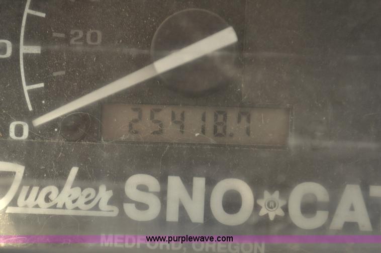 image for item G7469 2002 Tucker Terra 2000D-26-5 Sno-Cat trail groomer