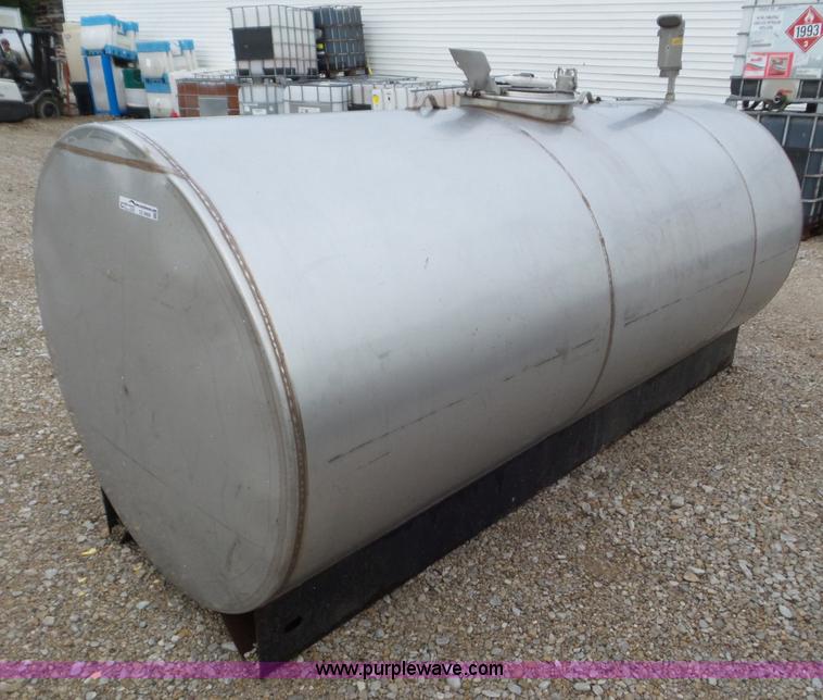 image for item CC9959 1,080 gallon stainless steel tank
