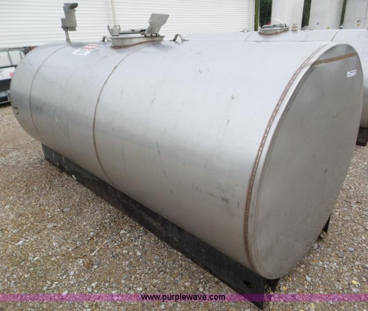 image for item CC9959 1,080 gallon stainless steel tank