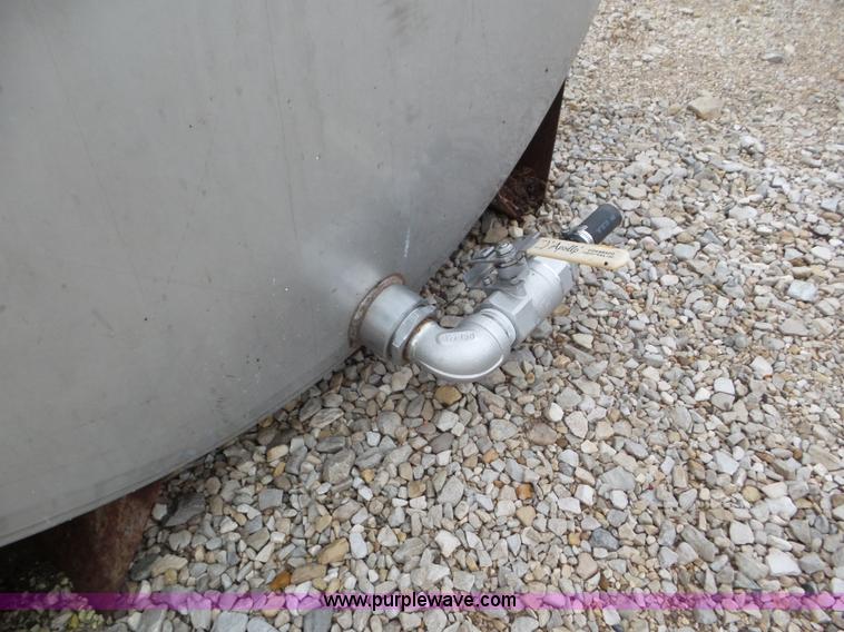 image for item CC9959 1,080 gallon stainless steel tank