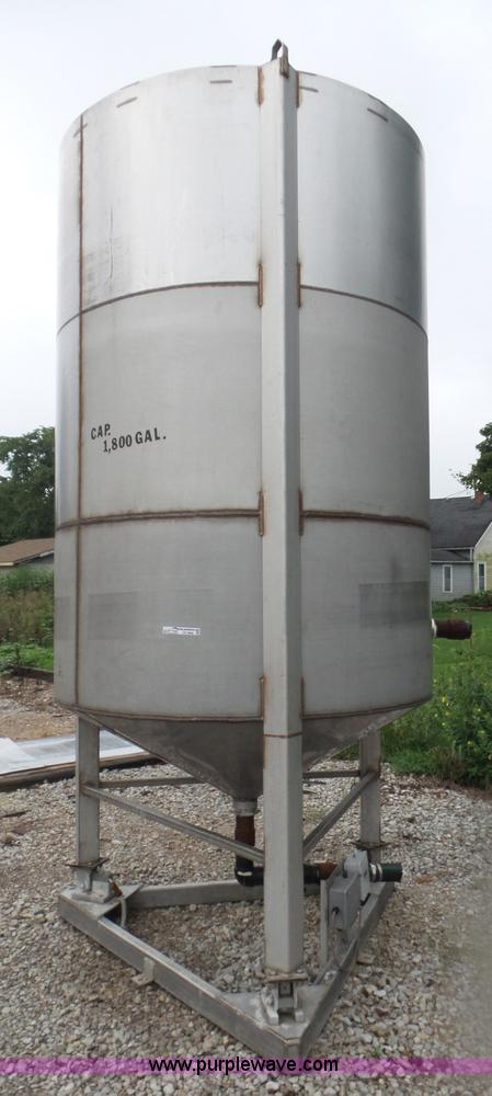 image for item CC9962 Doyle stainless steel batch tank