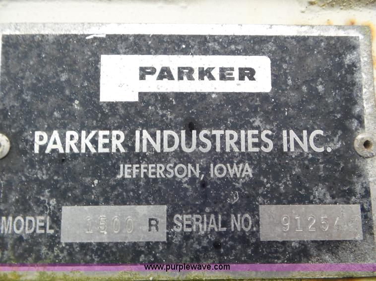 image for item CC9988 Parker 1500R weigh wagon