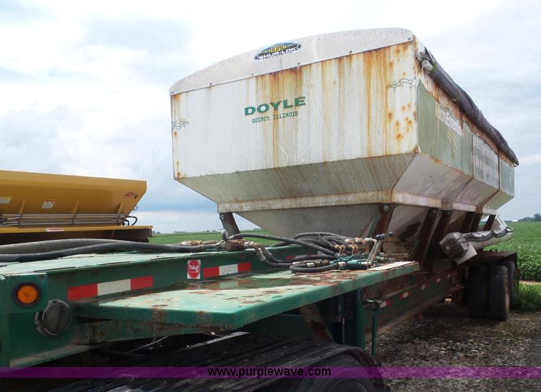 image for item L6907 2007 Doyle 74 tender trailer