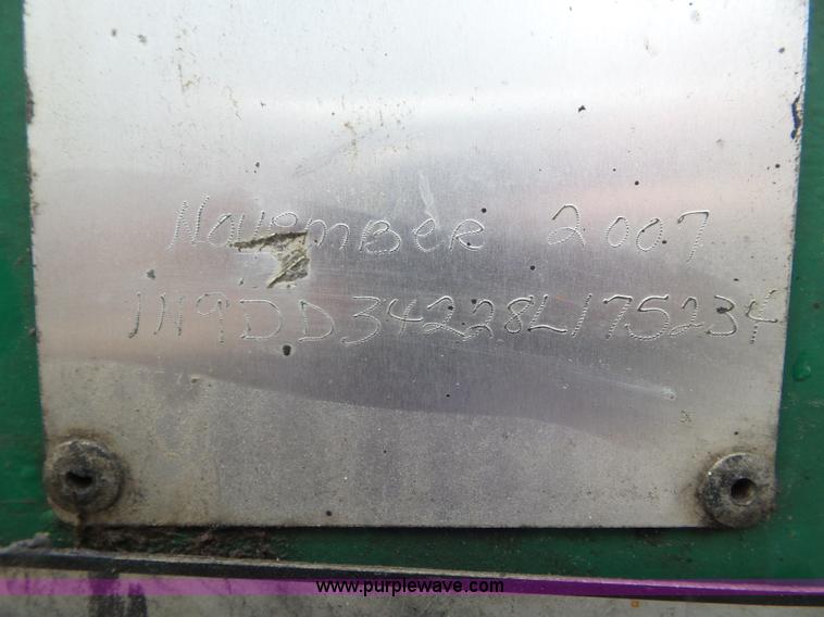 image for item L6907 2007 Doyle 74 tender trailer