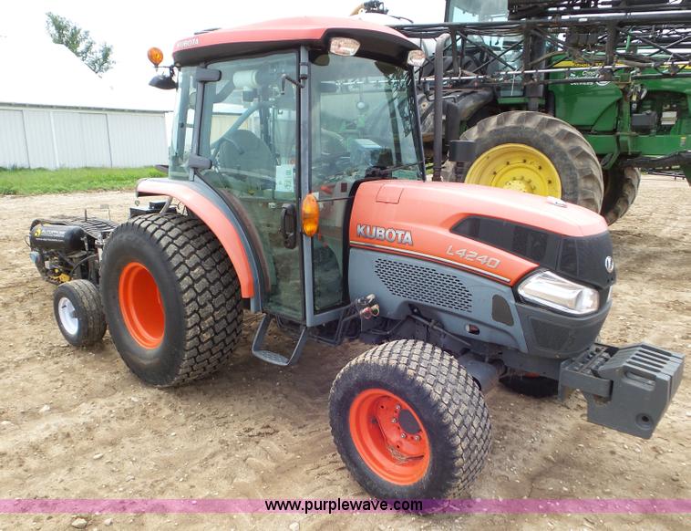 image for item L6910 2010 Kubota L4240 MFWD tractor with Auto Probe soil sampler