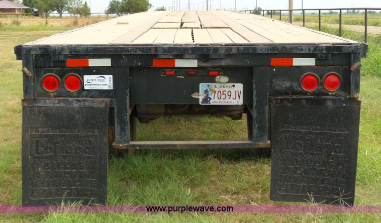 image for item DB4502 1989 Utility FS2CHE flatbed trailer