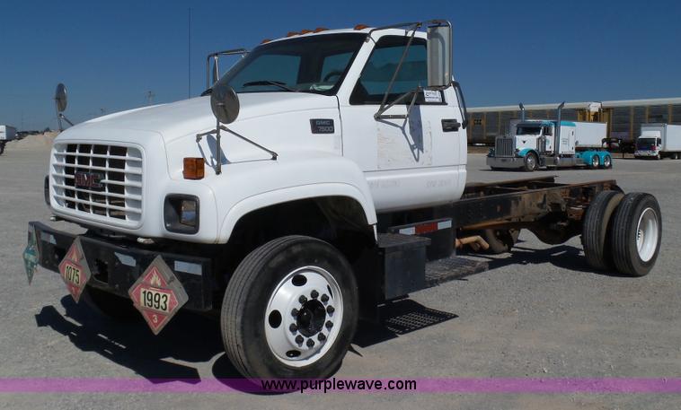 image for item DB4504 1997 GMC C7500 truck cab and chassis