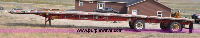 image for item G7471 2003 Transcraft Eagle RS2 flatbed trailer