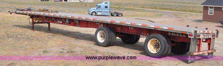 image for item G7471 2003 Transcraft Eagle RS2 flatbed trailer