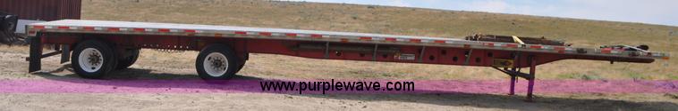 image for item G7471 2003 Transcraft Eagle RS2 flatbed trailer