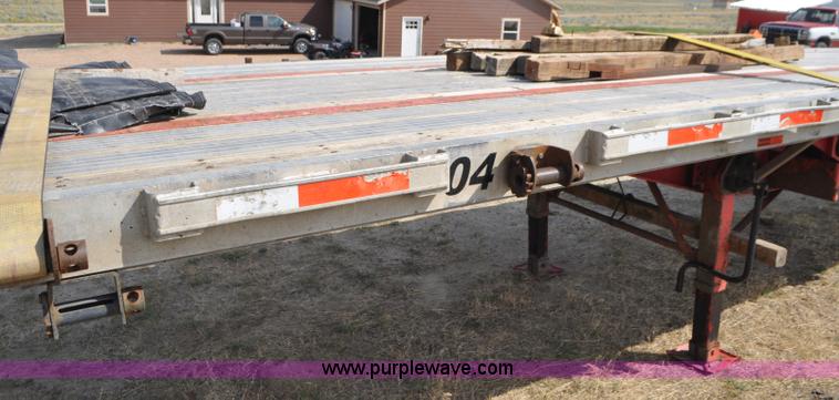 image for item G7471 2003 Transcraft Eagle RS2 flatbed trailer