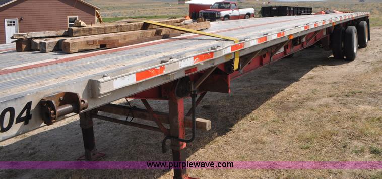 image for item G7471 2003 Transcraft Eagle RS2 flatbed trailer