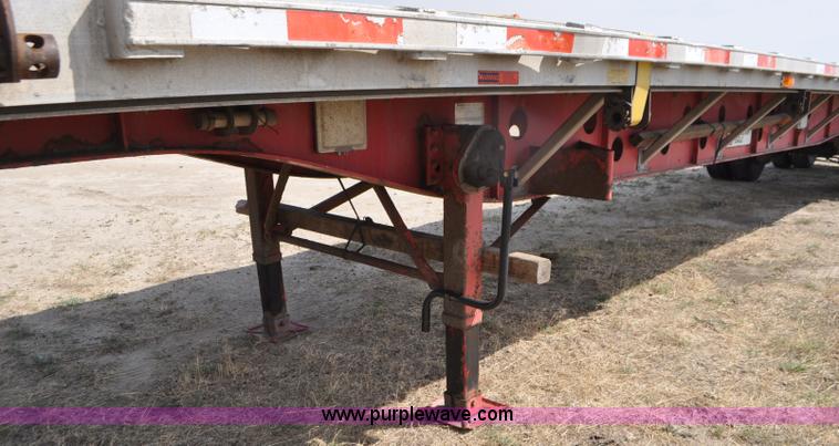 image for item G7471 2003 Transcraft Eagle RS2 flatbed trailer