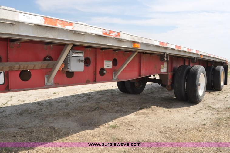 image for item G7471 2003 Transcraft Eagle RS2 flatbed trailer
